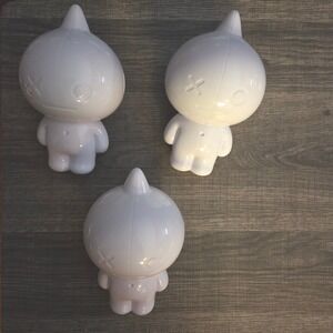 BT21 basecamp figurine plastic Character Figures Set of 3 Collectible Figurines